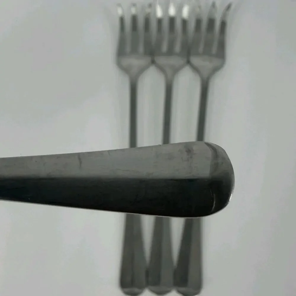 4X CF Cooper Bros QUEEN ANNE Stainless Cocktail Seafood Forks England